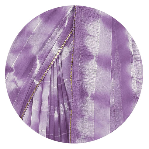 Vasthrlay Fashion Chiffon Shibori Printed Ethnic Wear