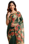 Vasthrlay Fashion Polyester Printed Black Ethnic Wear