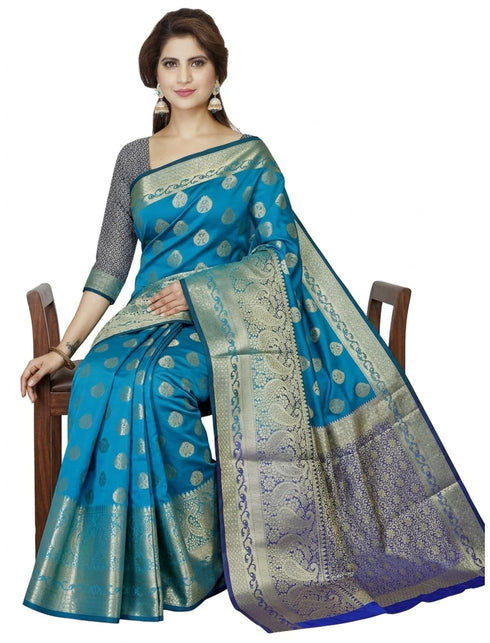 Vasthrlay Banarasi Unstiched Ethnic Wear