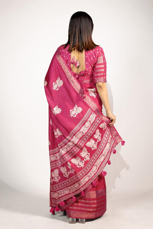 Vasthrlay Fashion Peacock Printed Ethnic Wear