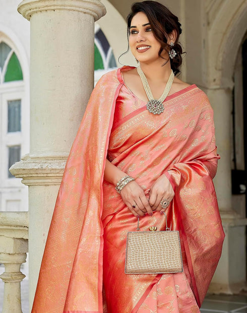 Vasthrlay Kanjivaram Banarasi Wedding Sari Az Ys Shakshi Saree