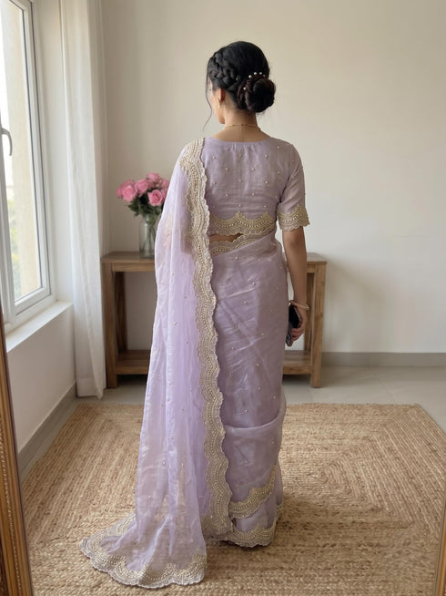 Vasthrlay Embroidery Saree