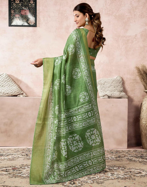 Vasthrlay Womens Cotton Blouse Teal Saree