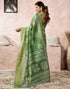 Vasthrlay Womens Cotton Blouse Teal Saree