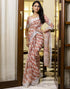Vasthrlay Womens Cotton Unstitched Teal Saree