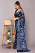Vasthrlay Fashion Chiffon Turquoise Ethnic Wear