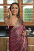 Vasthrlay Fashion Georgette Abstract Dusty Ethnic Wear