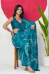 Vasthrlay Fashion Georgette Geometric Dusty Ethnic Wear