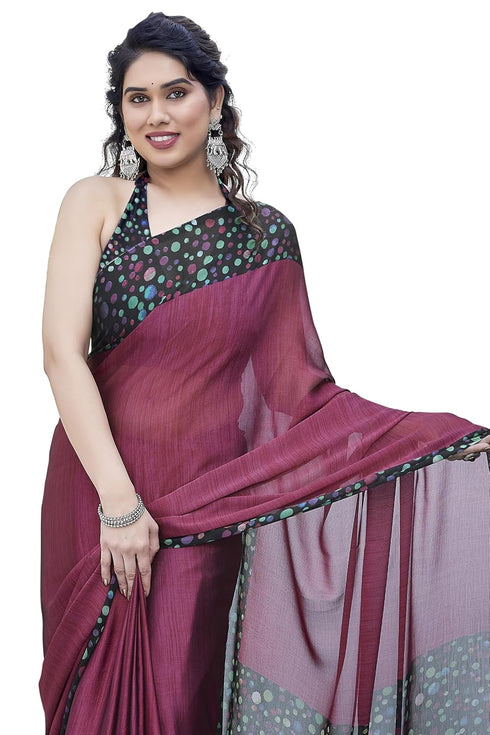Vasthrlay Fashion Chiffon Printed Ethnic Wear
