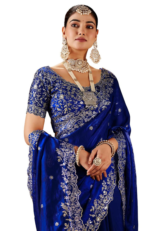 Vasthrlay Embroidered Traditional Embellished Applique Bollywood
