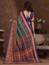 Vasthrlay Georgette Light Turquoise Saree