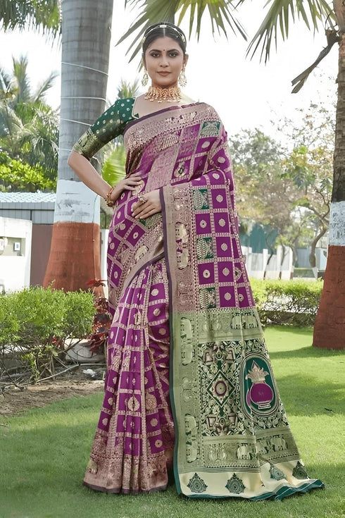 Vasthrlay Banarasi Kanjivaram Printed Az Ys Houseful Ethnic Wear