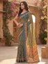 Vasthrlay Printed Lemon Yellow1 Yellow Saree