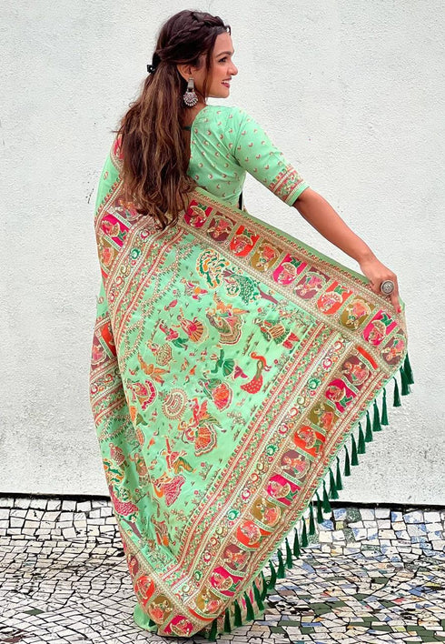 Vasthrlay Kashmiri Minakari Unstitched