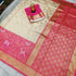 Vasthrlay Cream Banarasi Traditional Saree