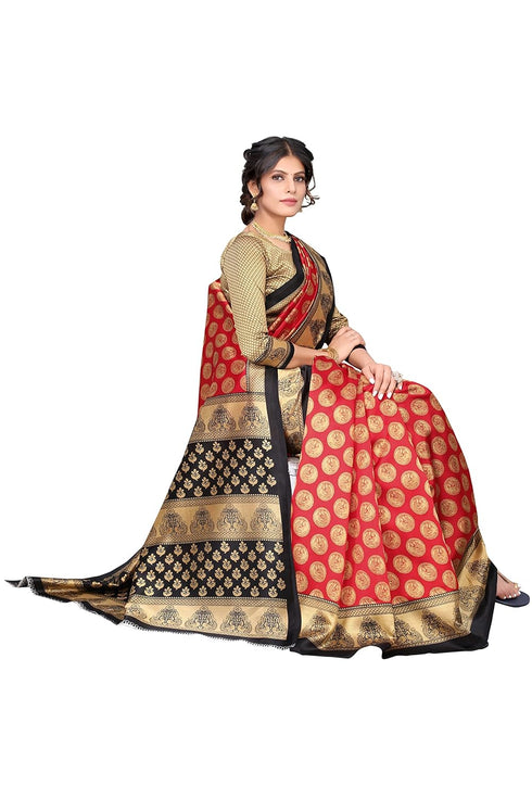 Vasthrlay Printed Alifa Pink Free Ethnic Wear