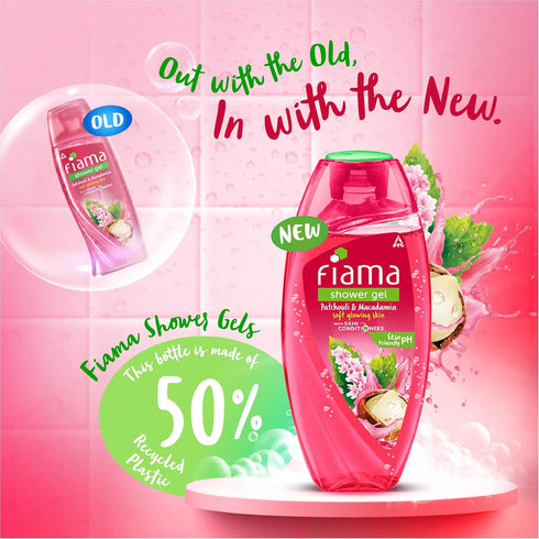 Fiama Shower Gel With Patchouli & Macadamia