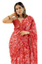 Vasthrlay Fashion Chiffon Georgette Coral Ethnic Wear