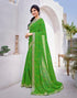 Vasthrlay Georgette Printed Jacquard Material Ethnic Wear