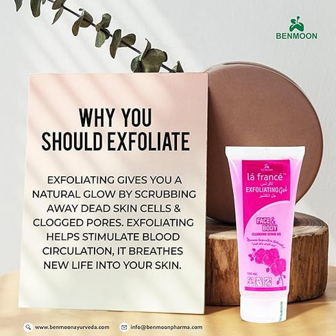 Benmoon Ayurveda La France Exfoliating Gel