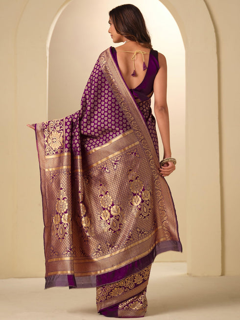 Vasthrlay Banarasi Woven Saree