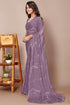 Vasthrlay Fashion Georgette Geometric Dusty Ethnic Wear
