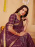 Vasthrlay Cotton Unstitched Saree
