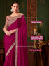 Vasthrlay Embroidery Sequence Unstitched Grey Ethnic Wear