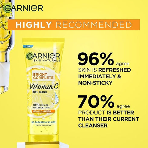 Garnier Skin Naturals Bright Complete Vitamin C Gel Face Wash