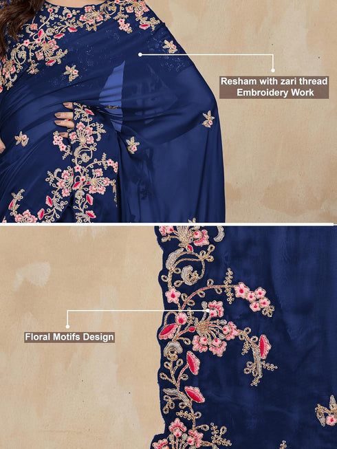 Vasthrlay Rangoli Heavy Embroidred Ethnic Wear