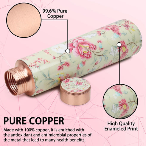 Pure Joint Less Copper Bottles 900ml