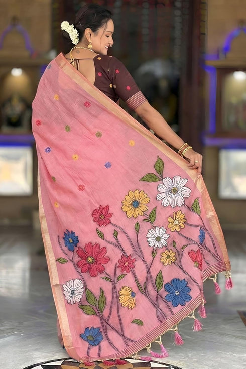 Vasthrlay Kanjivaram Cotton Blouse Ethnic Wear