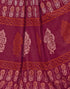 Vasthrlay Womens Printed Unstitched Green Saree