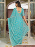 Vasthrlay Georgette Embroidery Lavender Saree