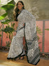Vasthrlay Womens Printed Unstitched Beige Saree