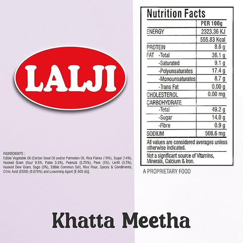 Lalji Foods Khatta Meetha