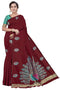 Vasthrlay Banarasi Blouse Maroon Ethnic Wear