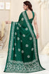 Vasthrlay Fashion Chiffon Printed Parrot Ethnic Wear