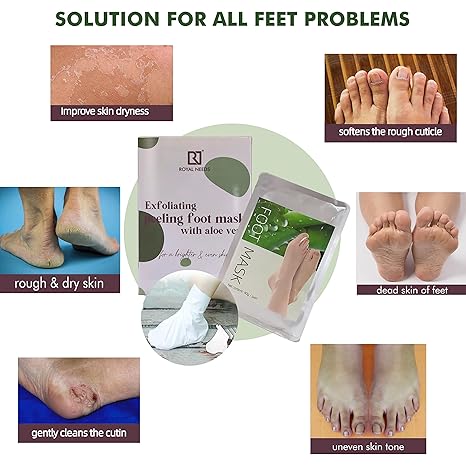 ROYAL NEEDS Foot Peeling and Exfoliating Mask