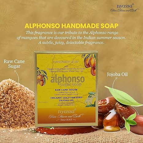 Nyassa Alphonso Handmade Sugar Soap