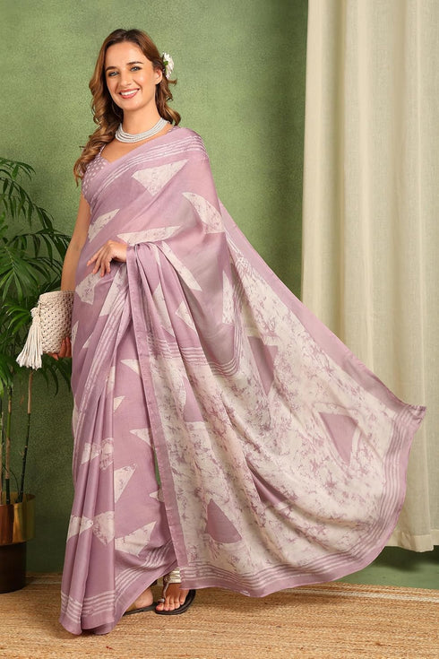 Vasthrlay Fashion Chiffon Printed Ethnic Wear