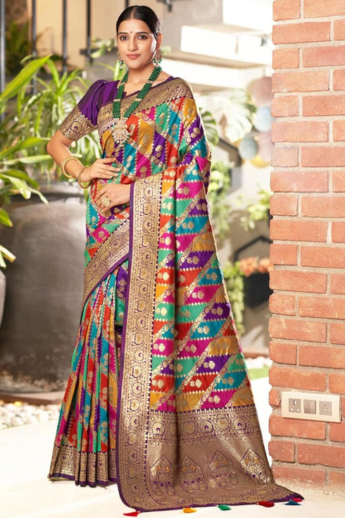 Vasthrlay Kanjivaram Woven Blouse Ethnic Wear
