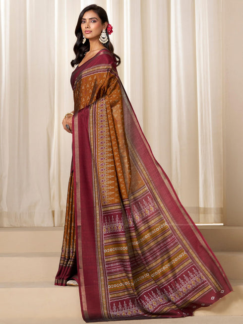 Vasthrlay Cotton Printed Saree