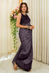 Vasthrlay Fashion Chiffon Georgette Teal Ethnic Wear