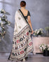 Vasthrlay Printed Unstitched Saree Az Ya Shaadi