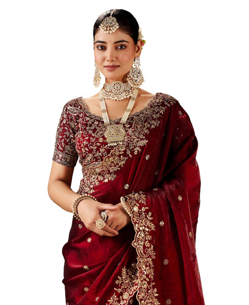 Vasthrlay Embroidered Traditional Embellished Applique Bollywood