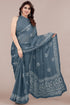 Vasthrlay Fashion Chiffon Printed Parrot Ethnic Wear
