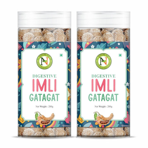NatureVit Imli Gatagat Candy Sweet & Sour Tamarind Churan Goli