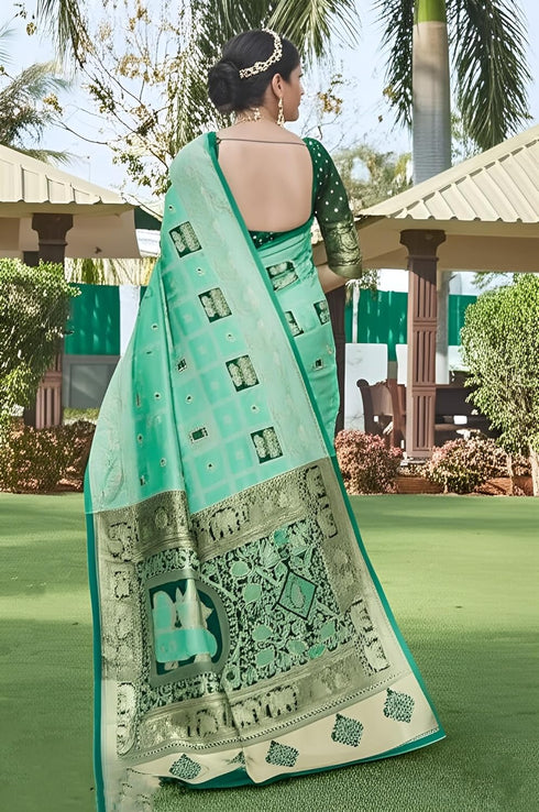 Vasthrlay Banarasi Kanjivaram Printed Az Ys Houseful Ethnic Wear