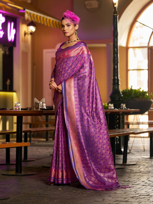 Vasthrlay Patola Wedding Saree